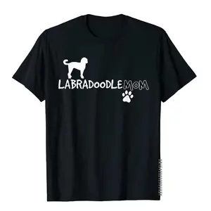 Summer Labradoodle Mom Shirt Funny Cute Dog Owner Gift T-Shirts Brand Tops & Tees Cotton Men Print Clothes
