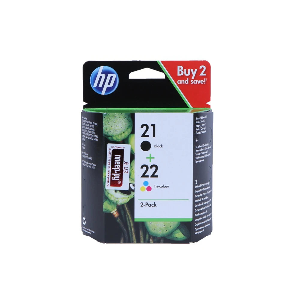 Картридж HP 21/22 SD367AE Black/Tri-color | Компьютеры и офис