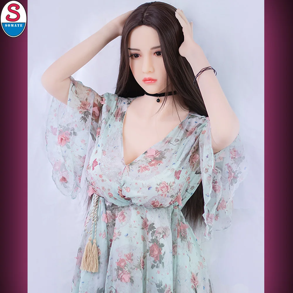 SOMATE корейский 168 см TPE Силиконовая секс кукла искусственный Оральный Вагинальный