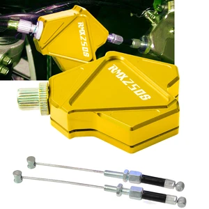 For SUZUKI RMX250S RMX 250S 1993 1994 1995 1996 1997 1998 CNC Brake Levers Rope Cables Stunt Clutch Lever Easy Pull Cable System