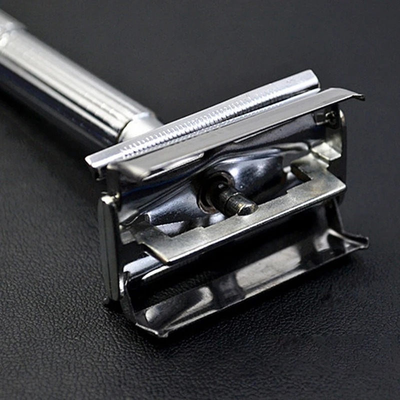 Классические лезвия для бритвы с двойными краями безопасные бритья держатель