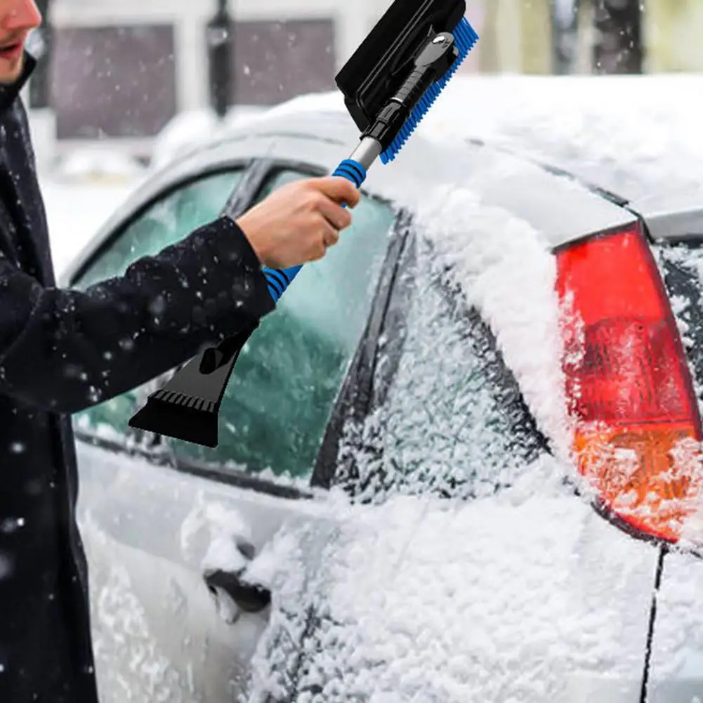 Car Snow Brush Extendable 36 And Ice With Scraper 180 Pivoting For Windshield Windscreen 4 In | Автомобили и мотоциклы