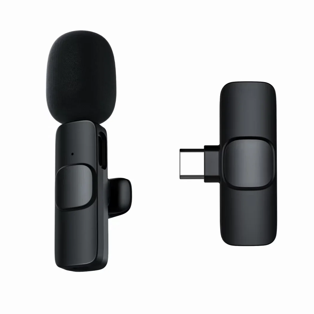 

Wireless Lapel Microphone For IPhone IPad Auto-syncs Mic YouTube Tiktok Facebook Live Stream For Interview (NO APP Or BT Needed)