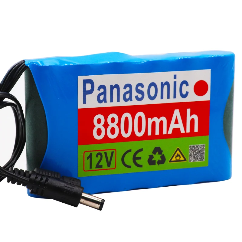 Оригинальный Портативный Супер 12V 8800mah аккумулятор перезаряжаемый литий ионный