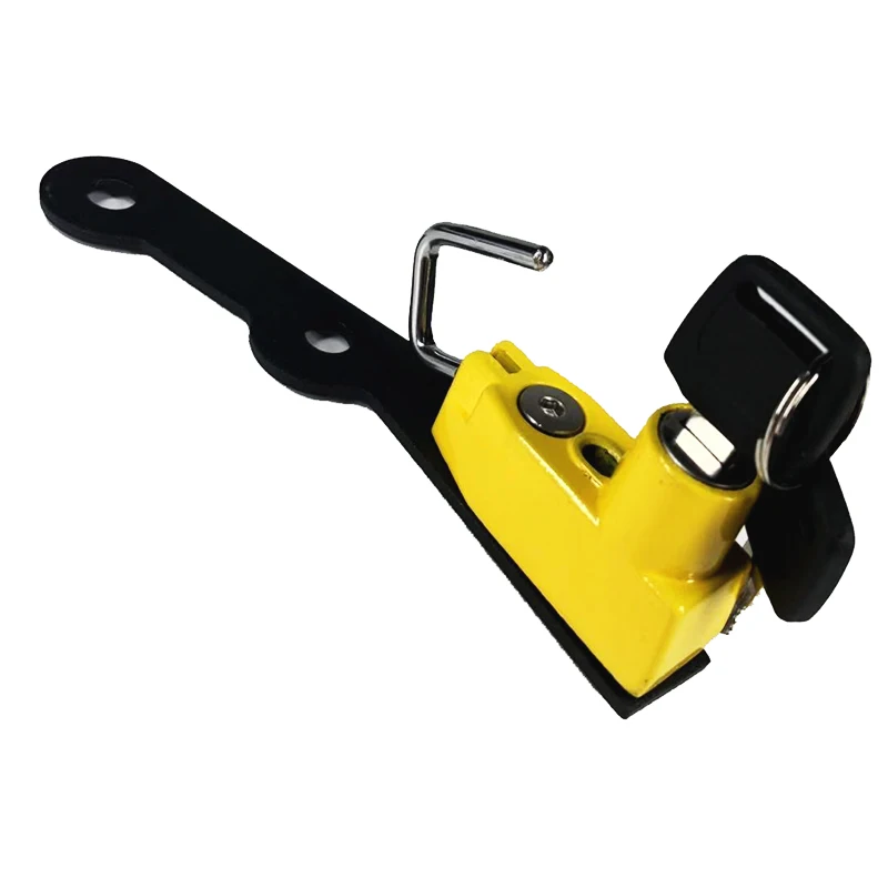 MT09 замок для мотоциклетного шлема с крючком боковой Противоугонный защитный