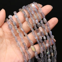 natural flash labradorite stone beads for women girls necklace bracelet earrings jewelry making fashion gifts size 6 8mm