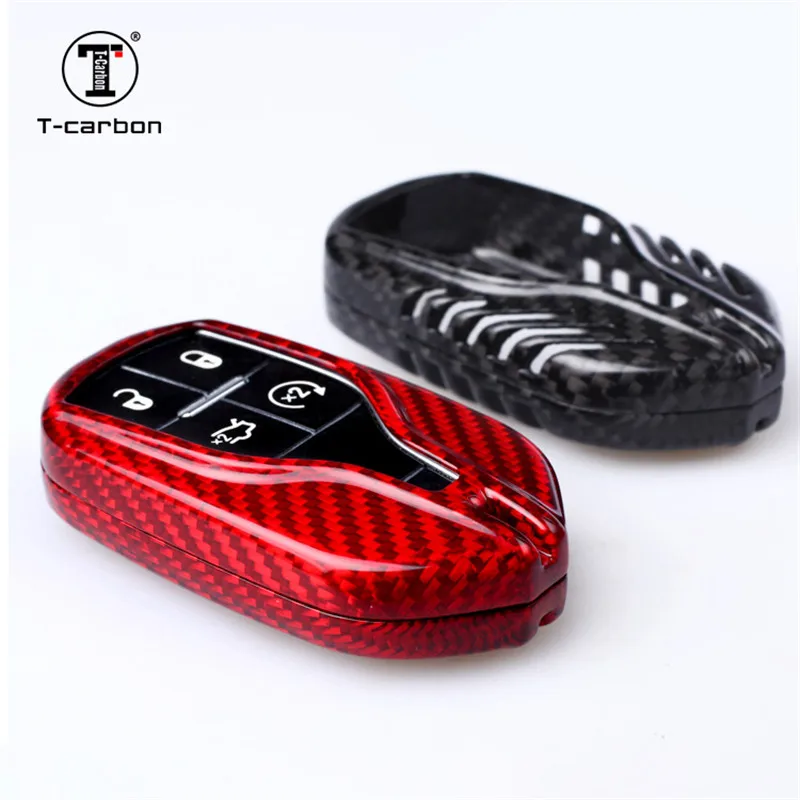 Чехол для автомобильного ключа из 100% углеродного волокна Maserati Quattroporte ghiсот чехол