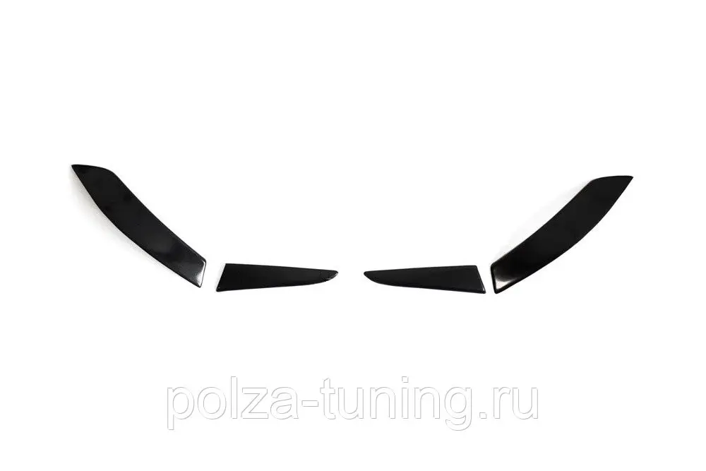 Накладки на задние фонари Volkswagen Golf VI 2009-2012 реснички заднюю оптику VW |