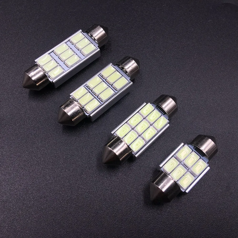 31 мм 36 39 41 C5W C10W 5630 9SMD светодиодная гирлянсветильник CANBUS без ошибок для