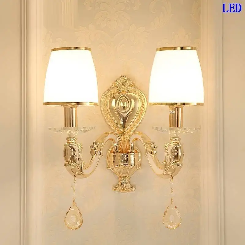 Wandlampe Deco настенная винтажная лампа светильник Aplique Luz для дома кристалл Lampara де