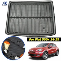 for fiat 500x 2014 2015 2016 2017 2018 2019 tailored boot liner rear trunk mat cargo floor tray carpet luggage tray