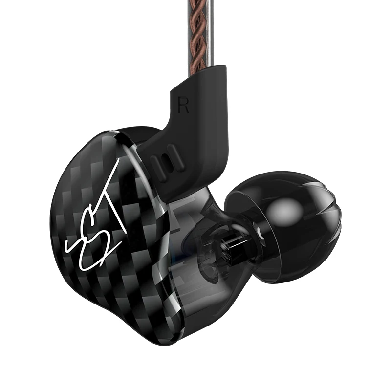 2018 KZ ZST/ZSTPro 1DD Внутриканальные наушники гибридная гарнитура HIFI бас