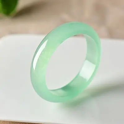 

zheru jewelry natural Myanmar jade 54-64mm ice light color bracelet elegant princess jewelry best gift