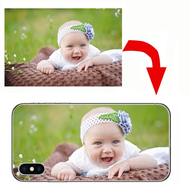 Изготовленный На Заказ DIY Дизайн Мягкий Силиконовый ТПУ чехол Печатный мобильный