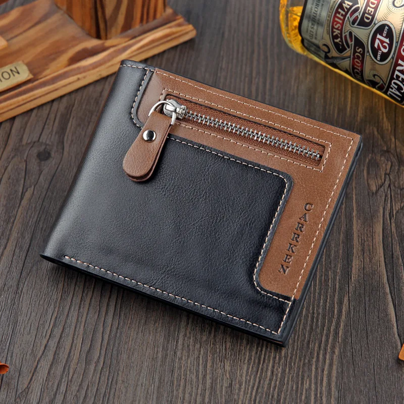 Новинка мужская в деловом повседневном стиле чехол-кошелек из искусственной