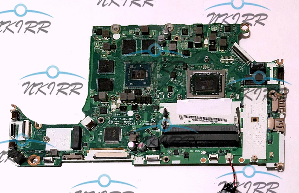 C5V08 LA E903P NBQ2U11001 NB.Q2U11.001 FX 9830P CPU RX 550 2GB Материнская плата для Acer Nitro 5 AN515 41|Материнские