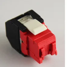Exceed Six Class 3m Style Network Computer Modular Cat6 Rj45 Information Cable Modular Can Oem Oem Red