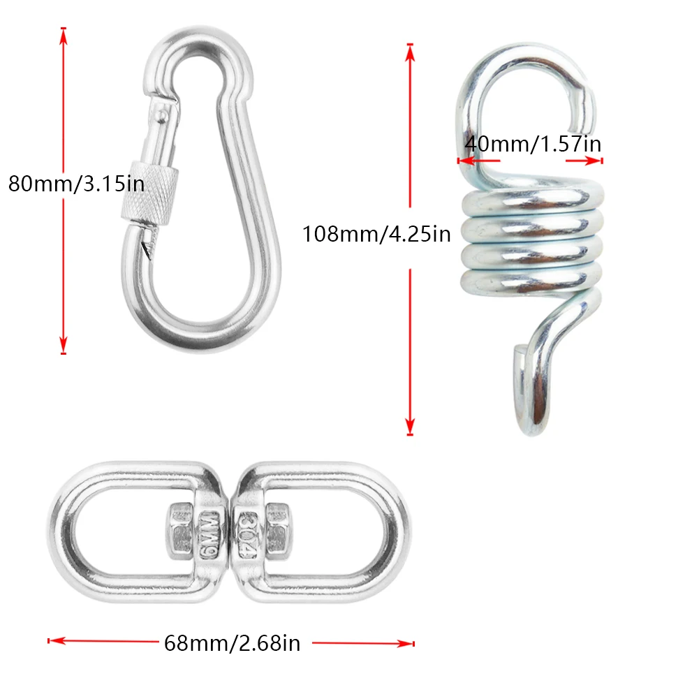 

Stainless Steel Hammock Mount Base Suspension Ceiling Hooks Trapeze Swing Gym Hangers For Hammock Yoga Hanging Chair Heavy Duty