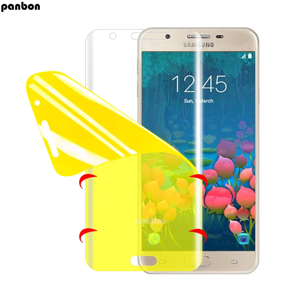 Гидрогель для Samsung galaxy J4 J6 Plus J7 J5 J3 J2 core Pro 2018 2017 полноразмерный передний экран