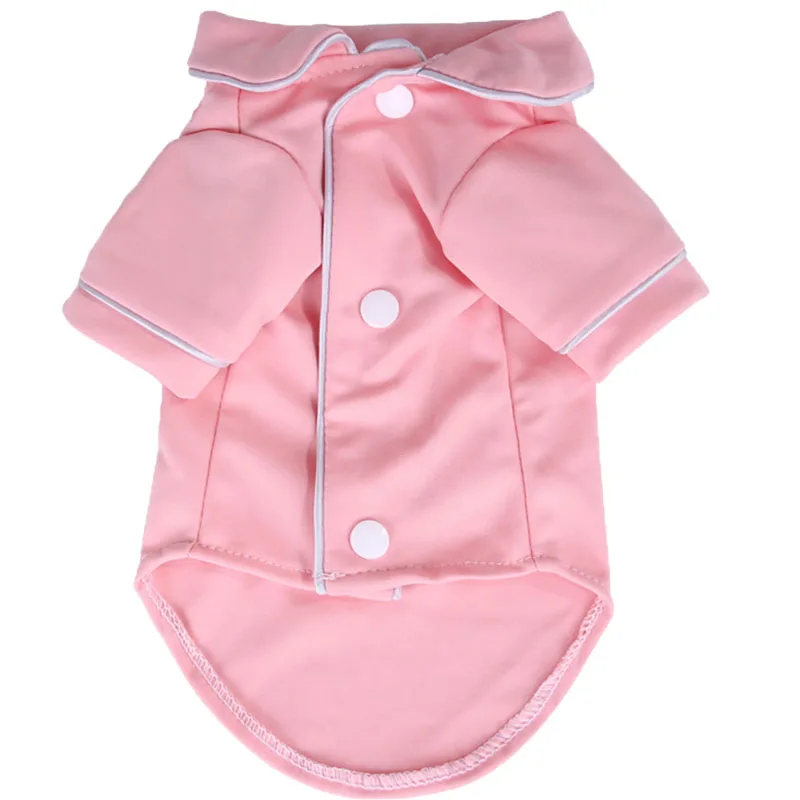 Мягкая одежда для домашних животных футболка собак пижамы маленьких Teacup Тедди