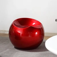 ball chair living room simple personality apple stool fashion colorful shopping mall rest stool creative shoe replacement seat