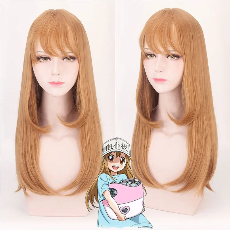 

Cosplay Wig Working Cells Platelets Leukocytes Erythrocytes Killer T Cell Ball Macrophage Synthetic wigs