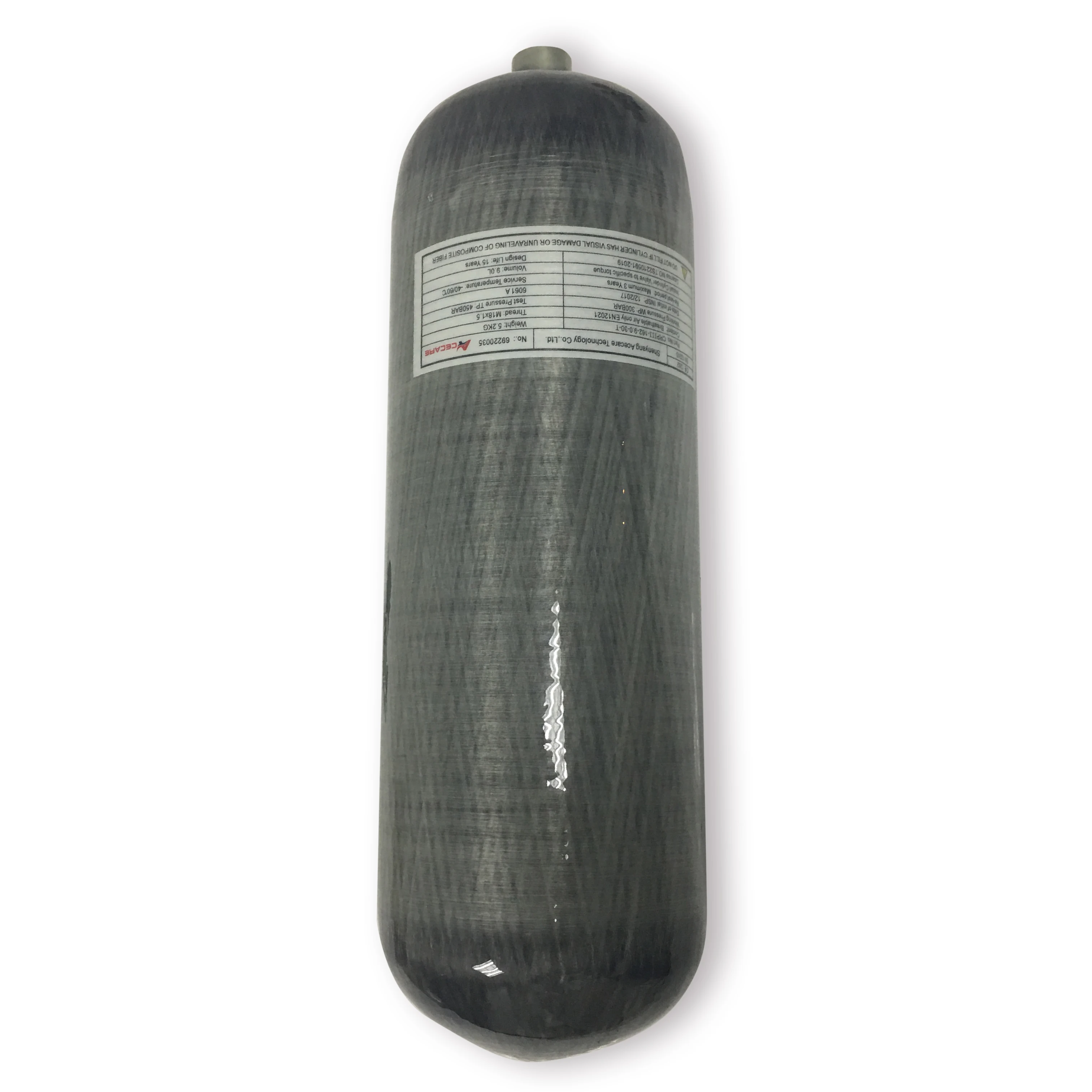 Acecare Pcp Пейнтбольный бак из углеродного волокна 3L/9L ВВС/воздушная винтовка Condor