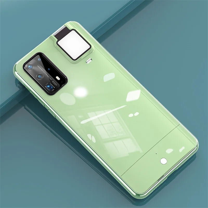 

Intelligent Fill Light Phone Case For Huawei P20 P30 P40 Pro + Case Build-in Battery Cover Coque For Huawei Nova 7 Pro P40 Funda
