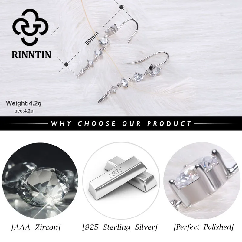 Комплект из колье и серёг серебра 925 пробы с фианитом|jewelry sets|necklace anecklace necklace |