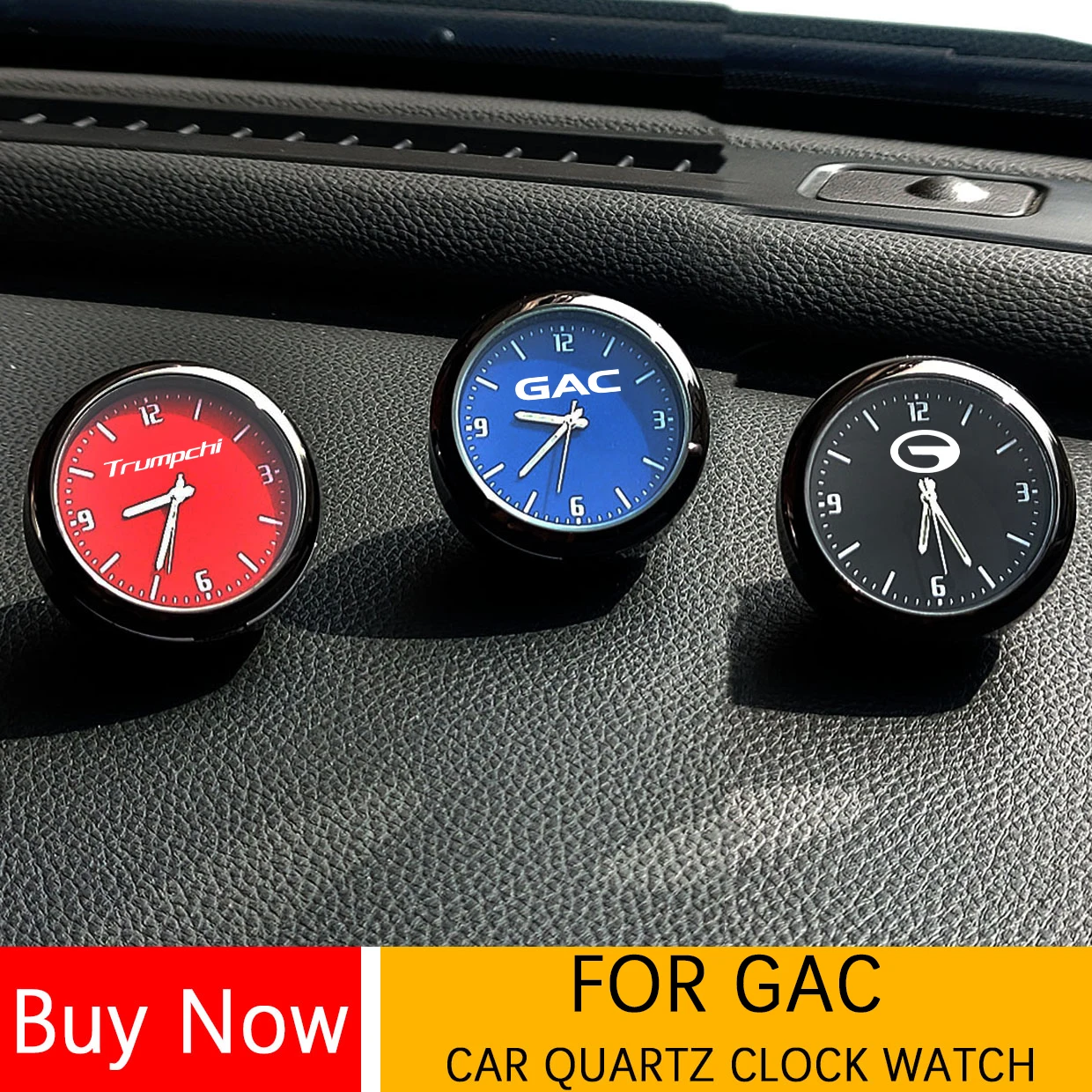 

Car Quartz Clock Watch Modified Car Interior Electronic Quartz Watch For GAC Trumpchi GS4 GS5 GS7 GS8 GA3 GA4 GA5 GA6 GA8 GM6