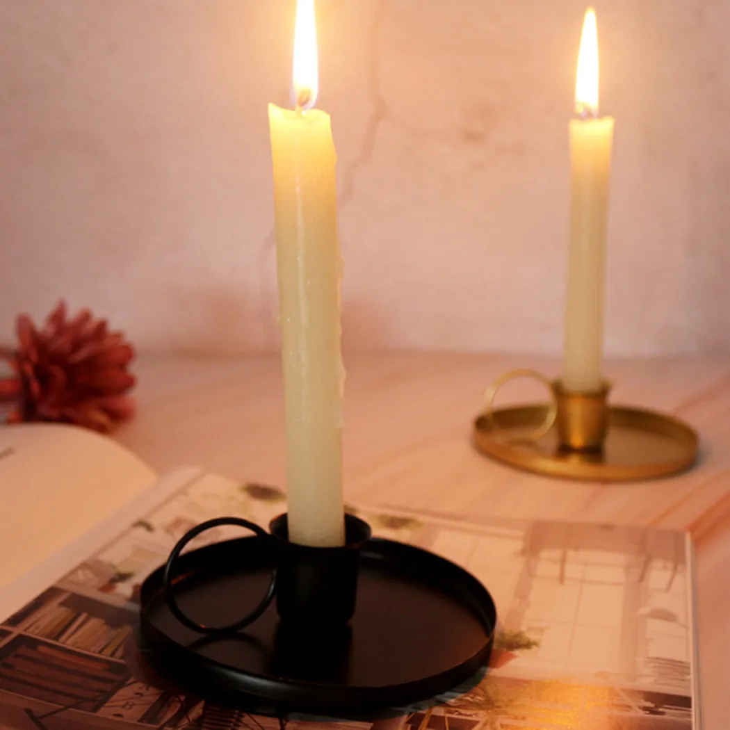 

Marriage Candle Holder Metal Party Professional 13.5*3.5cm Replacement