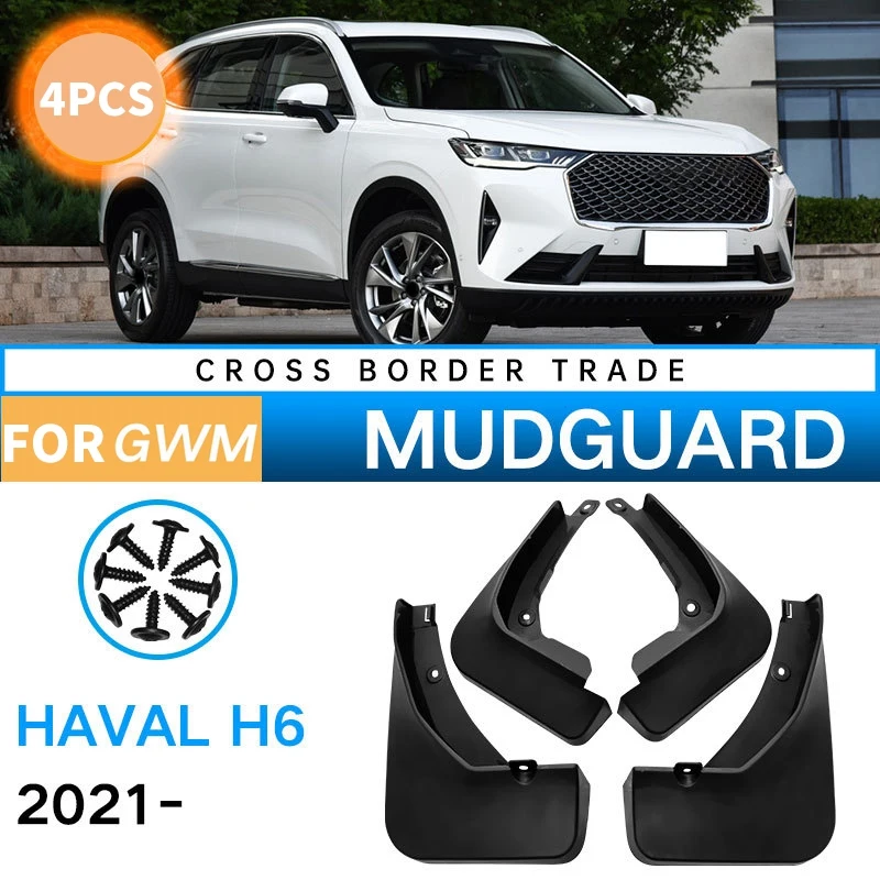 

AU04 -Mudguard for Great Wall GWM Haval H6 3Th 2020 2021 Mudguards Fender Mud Flap Guard Splash