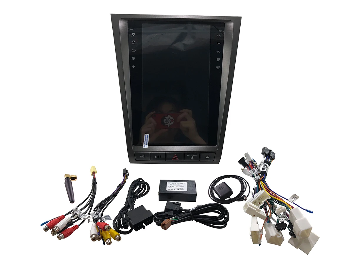 Tesla Style Android 8.1 Car Multimedia DVD Player For Lexus GS GS300 GS350 GS450 GS460 2004-2012Head Unit Radio GPS Navi Video | Автомобили