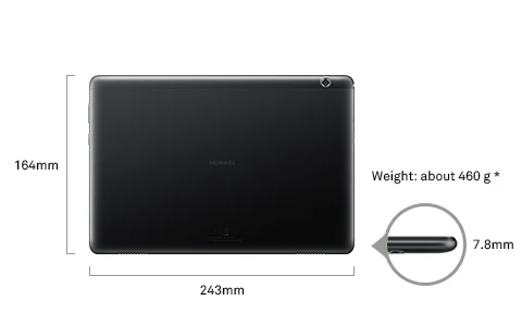HUAWEI MediaPad T5 3 ГБ 32 ГБ планшетный ПК 10,1 дюймов Восьмиядерный двойной динамик 5100 мАч Поддержка microSD карты Android 8,0 Скидка 600 руб. /. При заказе от 5500 руб. /Промокод: newyear600
