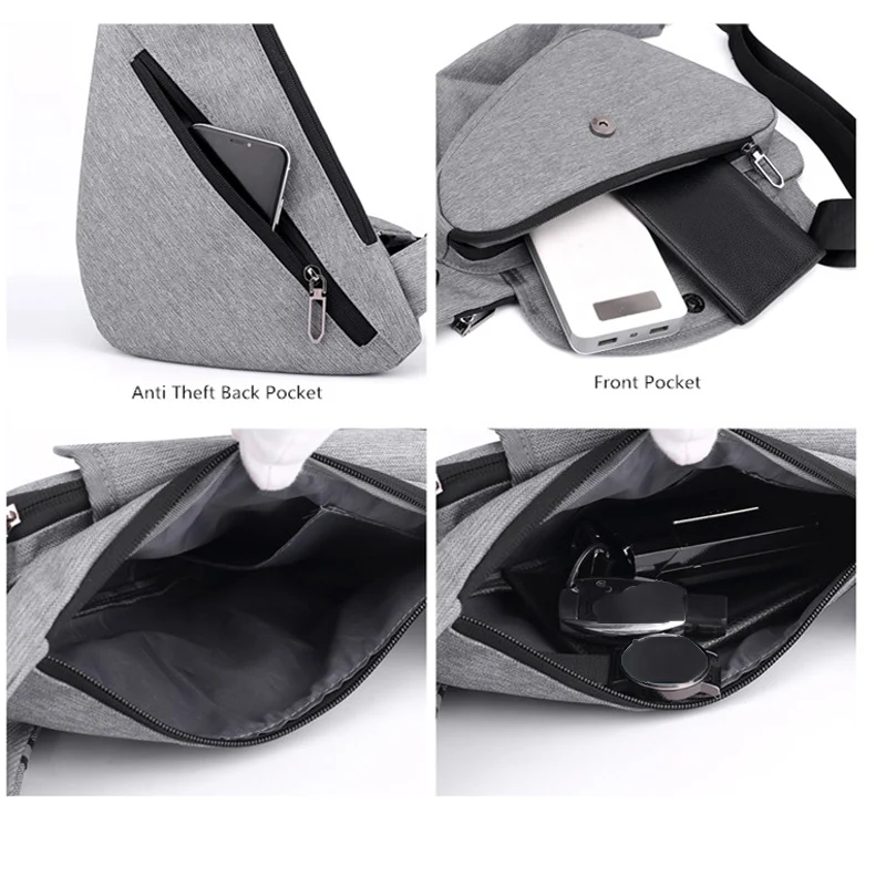 

Small Anti Theft Nylon Chest Bag Male Waist Packs Sling Crossbody Bag For Men Outdoor Travel Sport Shoulder Bag Messenger Bolsa