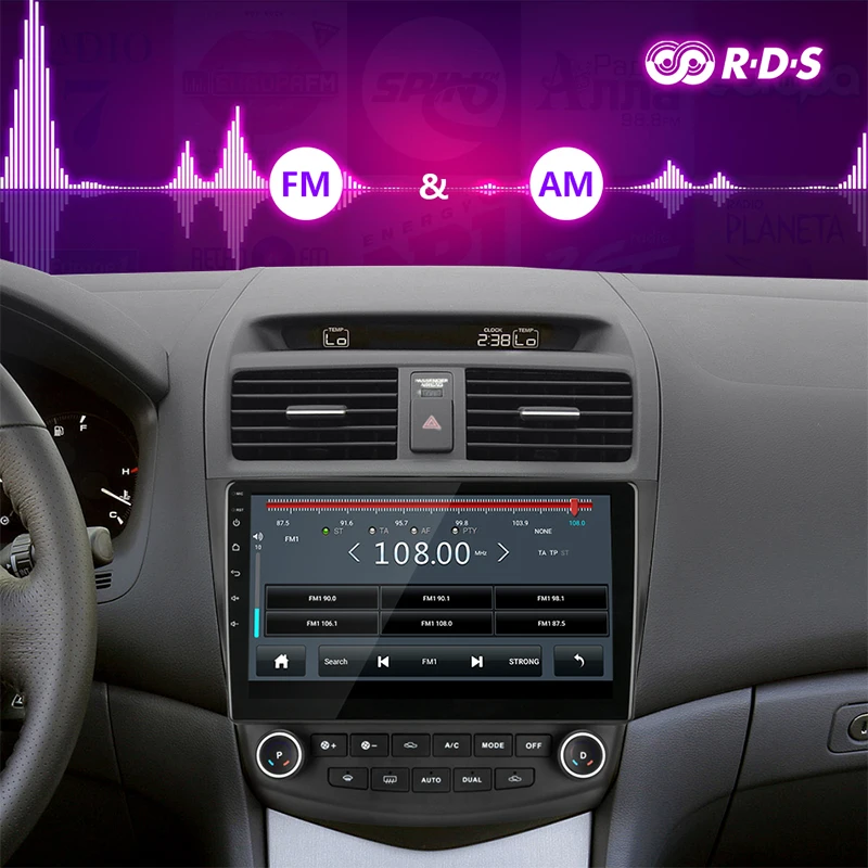 Jansite RDS 10 &quot4G Wifi автомобильное радио для Honda Accord 7 2005-2008 Авторадио сенсорный экран