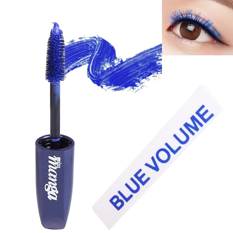 3D тушь для ресниц креативная синяя сгущенная крем макияжа глаз аксессуар Rimel| |
