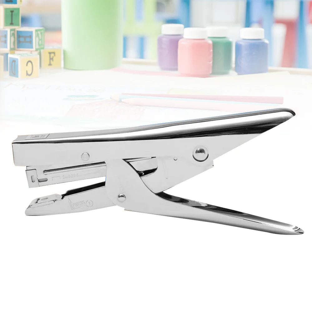 

Heavy Duty 20 Sheets Plier Stapler No-Jam Hand Grip Stapler Office Set with Staple Puller and 1000 Staples