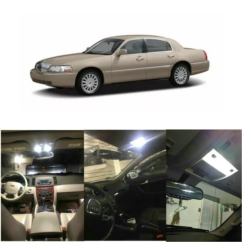 

Внутренние светодиодные лампы для 2006 Lincoln LS Zephyr Town автомобильные аксессуары