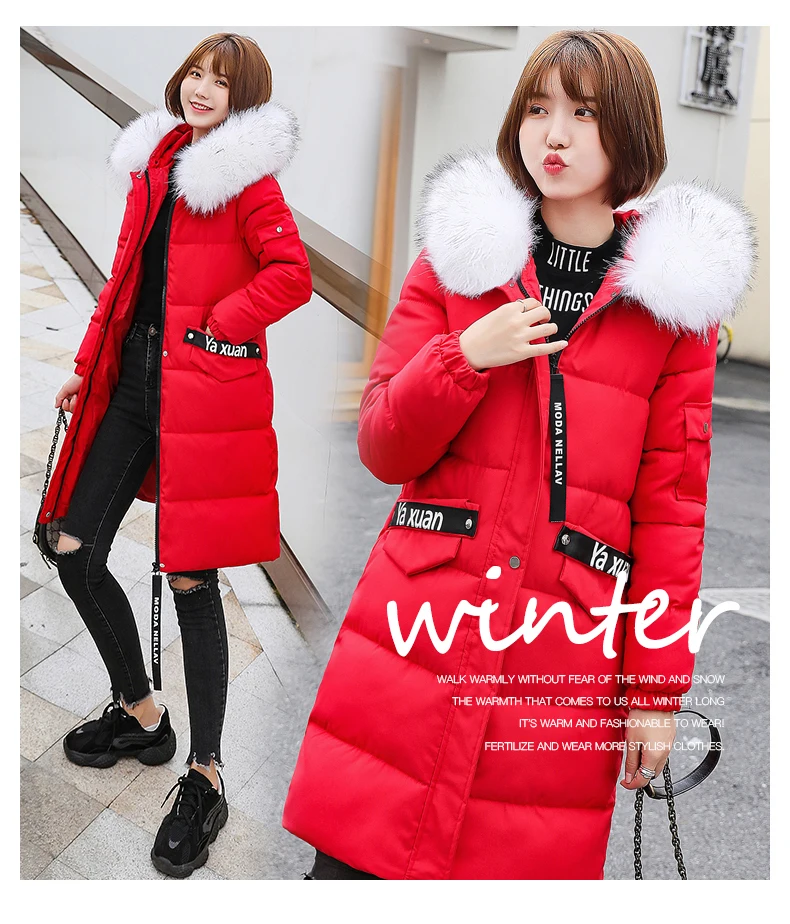 Big Size 6XL 7XL 8XL Women Jacket Winter Fur Hooded Parkas Female Plus Size Loose Women Thick Warm Cotton Women Long Coat Winter