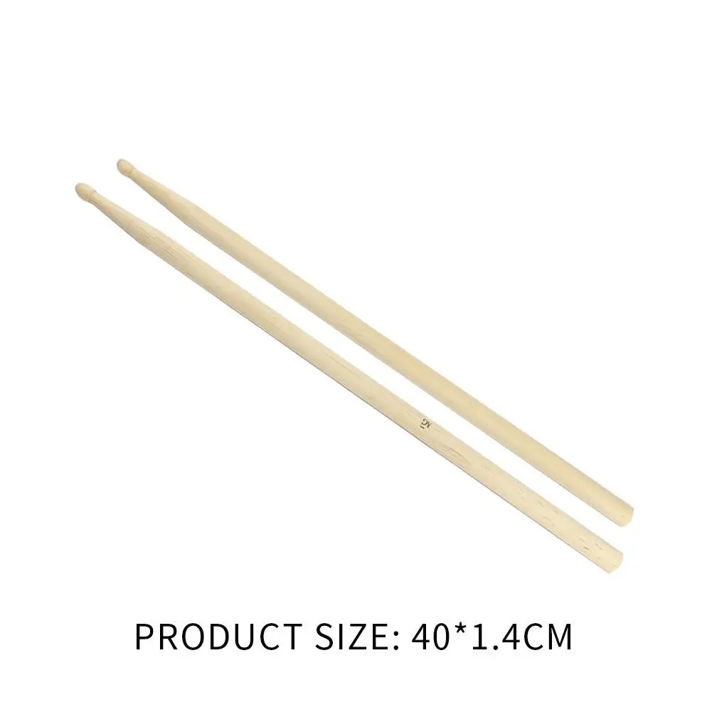 

Hot Sale Drum Sticks Wear-resistant 2pcs Maple Wooden Drumsticks 5A Drum Sticks Percussion Instruments Accessories
