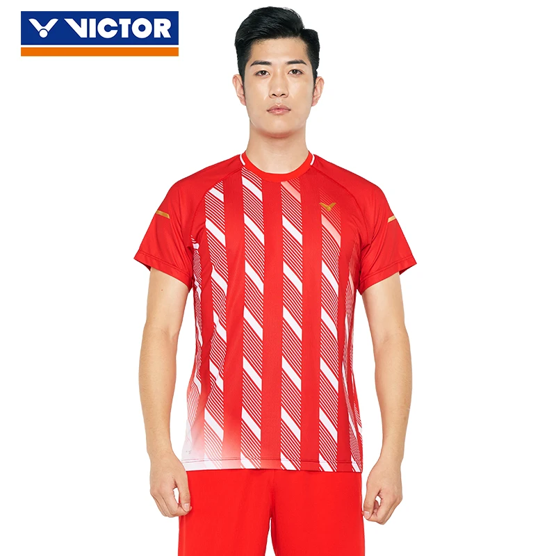 New Badminton Uniform T-shirt Short-sleeved Sports Short Danish Contest Style Quick-drying Breathable Sweatshirt -40 | Спорт и