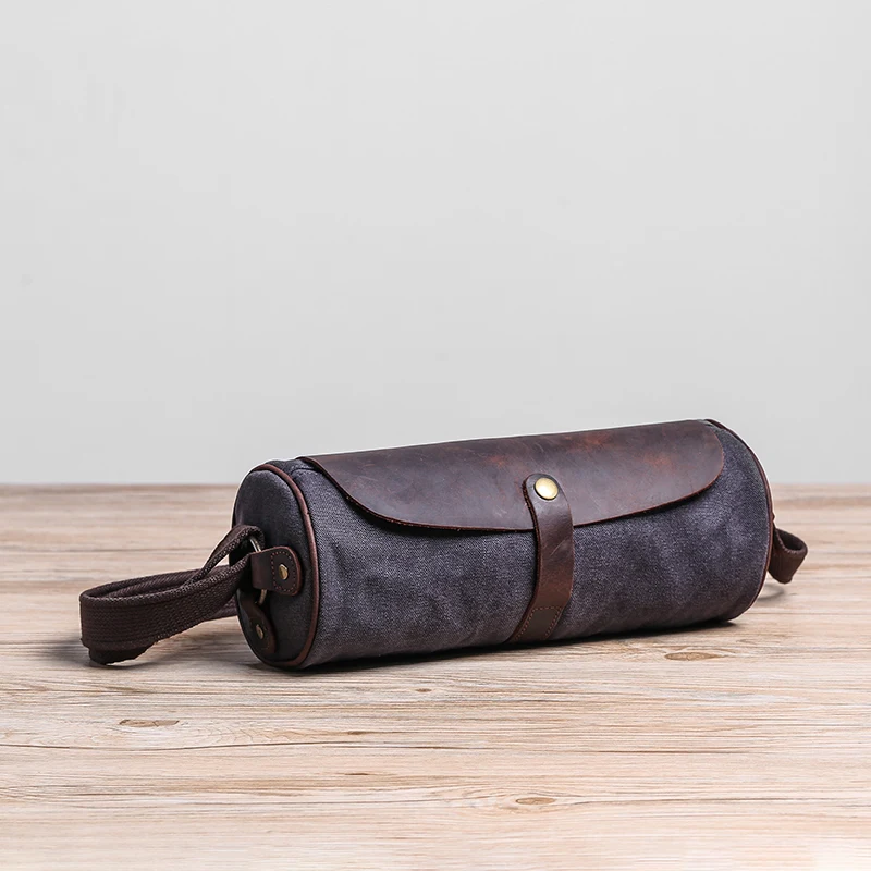 

Waterproof Men Chest Pack Bag Waistsaszetka Na Biodra Men Purse Women's Belt Bag Men Vintage Canvas Shoulder Bag DF50CP