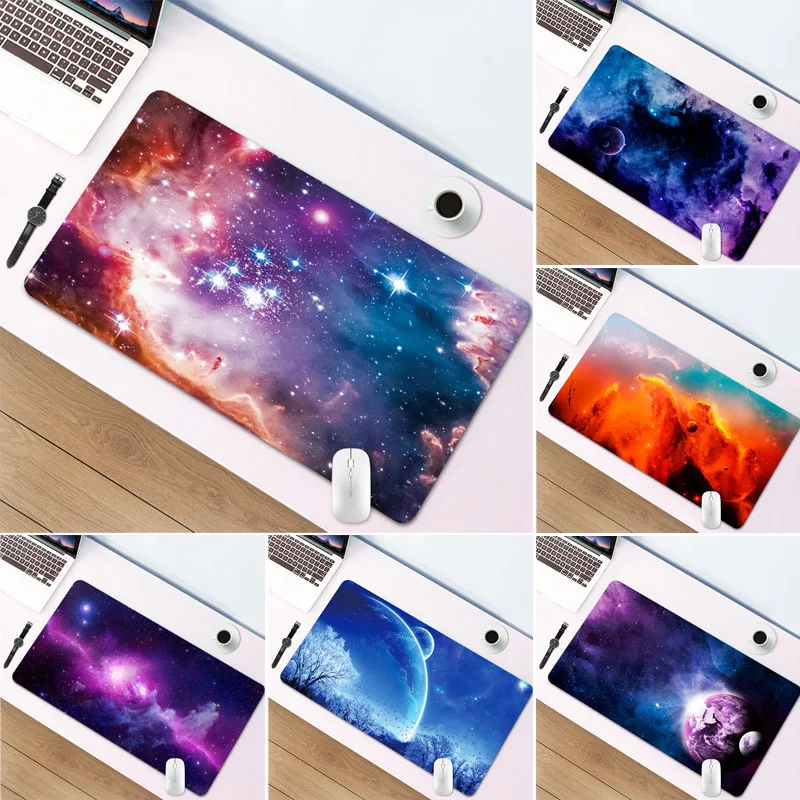 

Mouse pad Office computer non-slip mouse pad PU waterproof extra long table mat