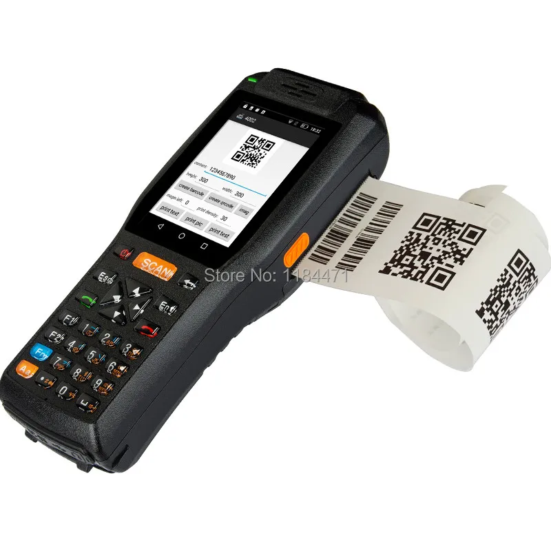 902 МГц 928 865 868 UHF RFID считыватель на большие расстояния 4G ручной КПК промышленный
