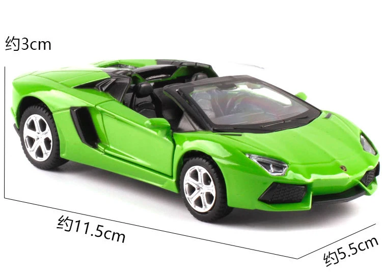 1:43 Масштаб LP700-4 сплав тяга-назад автомобиль литья под давлением металлическая модель автомобиля Модель игрушки для коллекции друг подарок детям