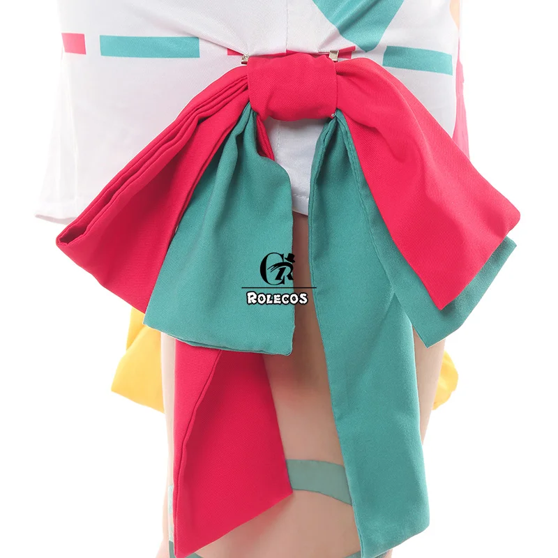 ROLECOS пинки поп хепберн косплей костюм аниме виртуальная ютубер костюмы мизинец