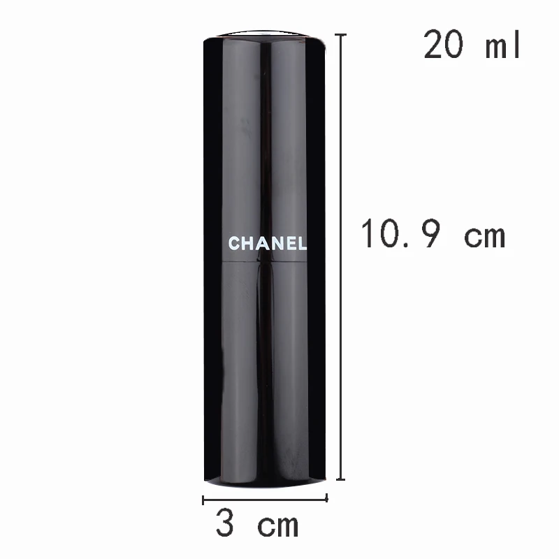 20ml Black Ynzzio, стиль, 8, 20 мл, металлическая алюминиевая бутылка для духов, косметическая бутылка-спрей, портативная пустая бутылка для путешествий - Цвет: 20ml Black