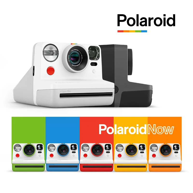 Последняя модель камеры Радужный новый &quotPolaroid Now&quot для instax i-type 600 Polaroid film - купить