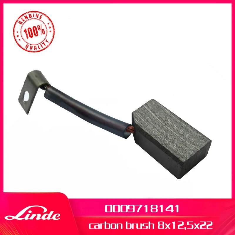 

Linde forklift part carbon brush 0009718141 322 324 electric truck E12 E14 E15 E16 E18 new service spare parts
